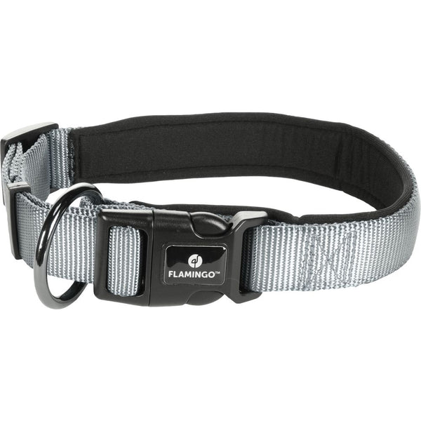 Collier abbi gris m 45-50cm 25mm