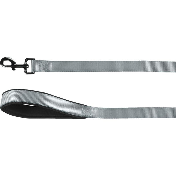 Laisse abbi gris 130cm 25mm