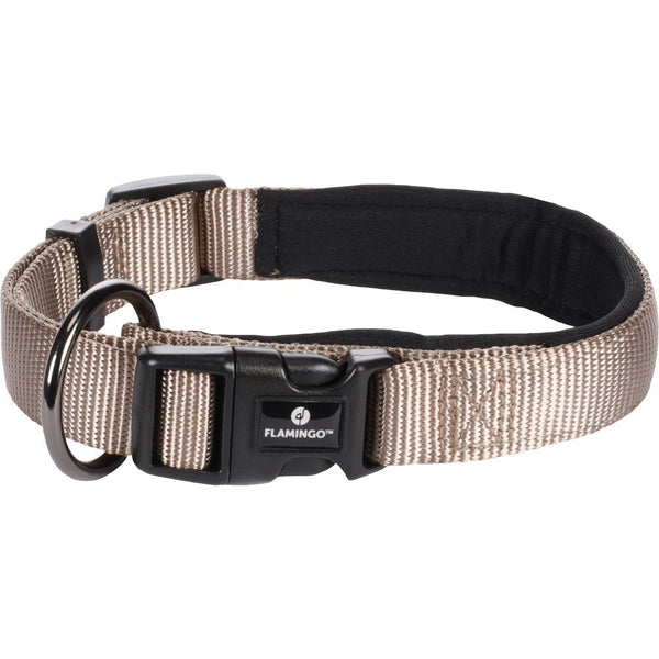 Collier abbi taupe xs 35-40cm 20mm