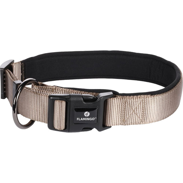 Collier abbi taupe xl 55-60cm 32mm
