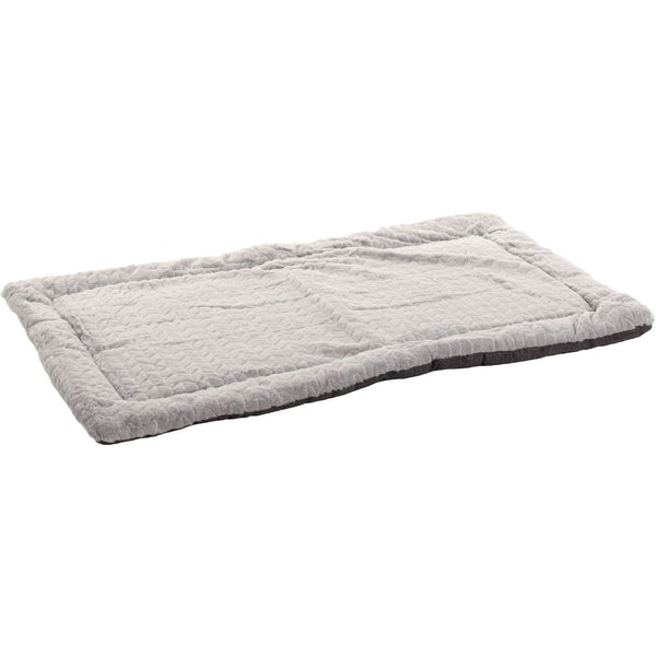 Coussin zupo plat rectangulaire gris fonce 85,5x51x2cm