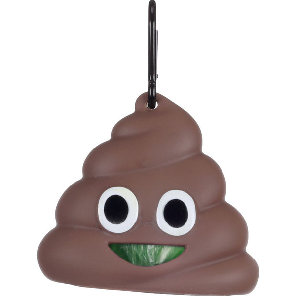 Distributeur de sacs a dejections droppie brun + 1 rouleaux