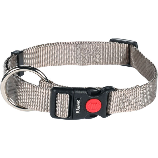 Collier ziggi greige m 40-55cm 20mm