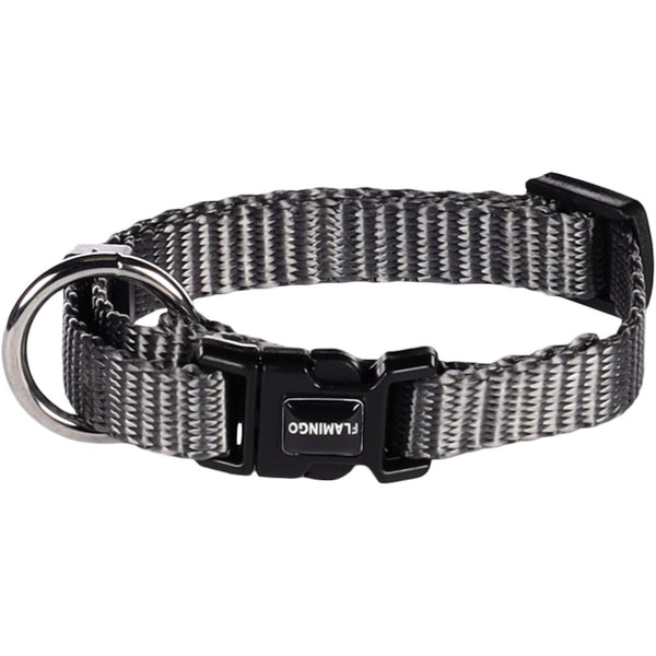 Collier ziggi gris fonce xxs 15-25cm 10mm