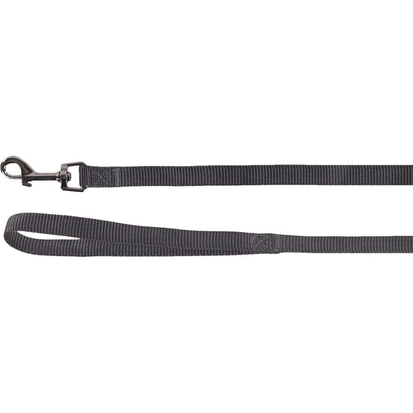 Laisse ziggi gris fonce 130cm 15mm