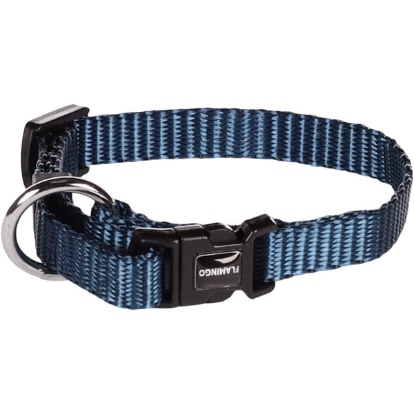 Collier ziggi bleu fonce xxs 15-25cm 10mm