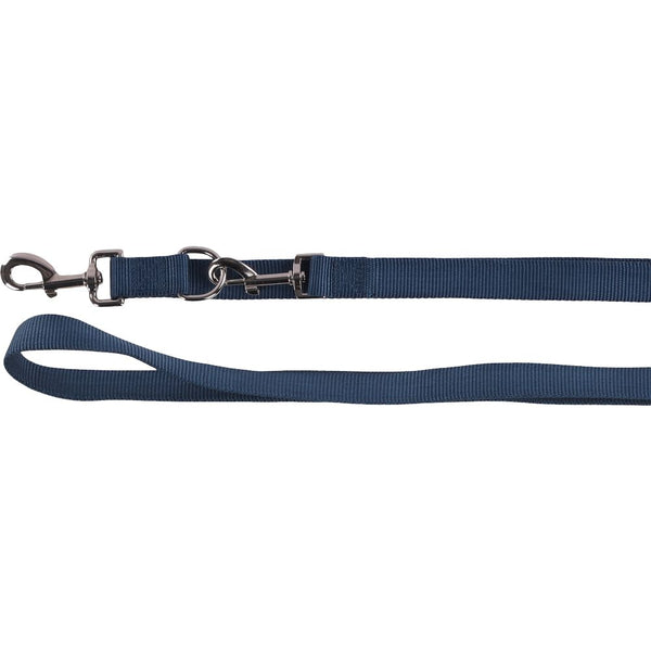 Laisse d'entraînement ziggi bleu fonce 250cm 25mm