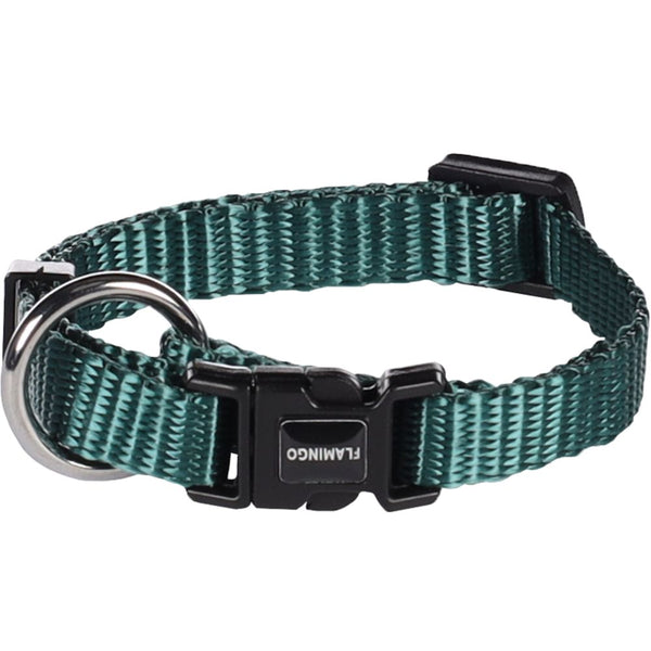 Collier ziggi vert fonce xxs 15-25cm 10mm