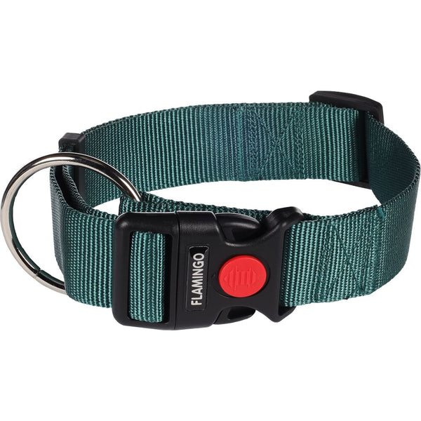 Collier ziggi vert fonce xl 55-75cm 40mm