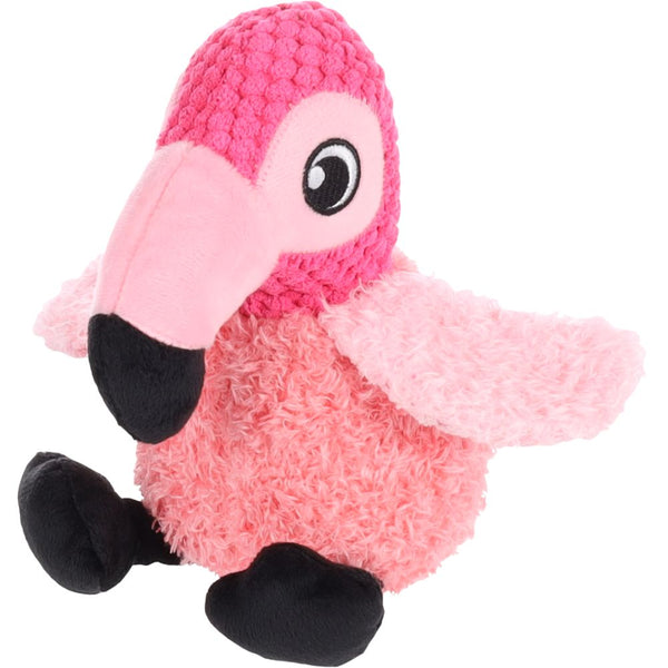 Jchien malita bebe flamant en peluche rose 22cm