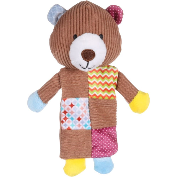Jchien nilak chiot ours en peluche brun 22cm