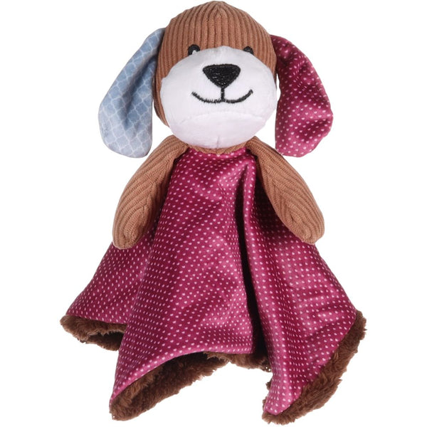 Jchien nilak chiot chien en peluche brun 26cm