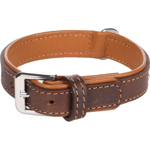 Collier atlanta brun s 25-31cm 22mm