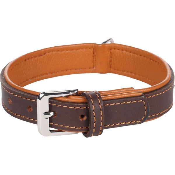 Collier atlanta brun s/m 31-37cm 25mm