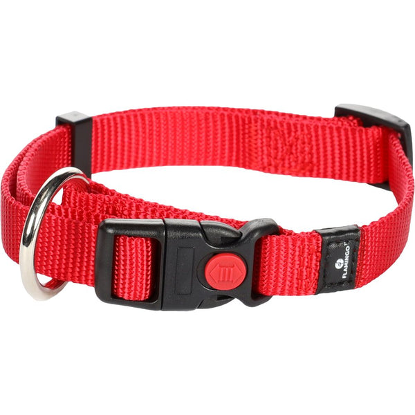 Collier ziggi rouge s 30-45cm 15mm
