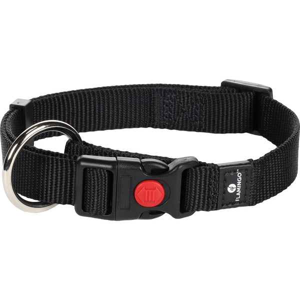 Collier ziggi noir m 40-55cm 20mm