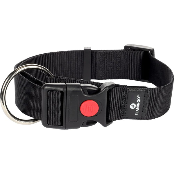 Collier ziggi noir xl 55-75cm 40mm