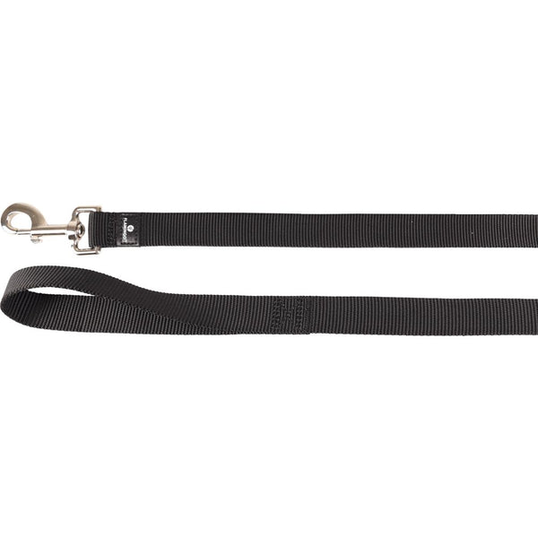Laisse ziggi noir 100cm 25mm