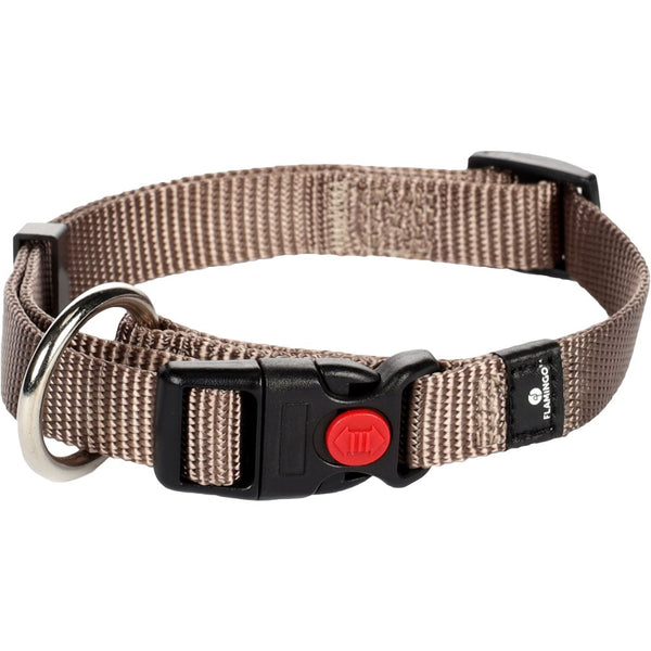 Collier ziggi taupe s 30-45cm 15mm