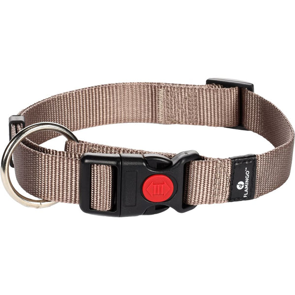 Collier ziggi taupe l 45-65cm 25mm