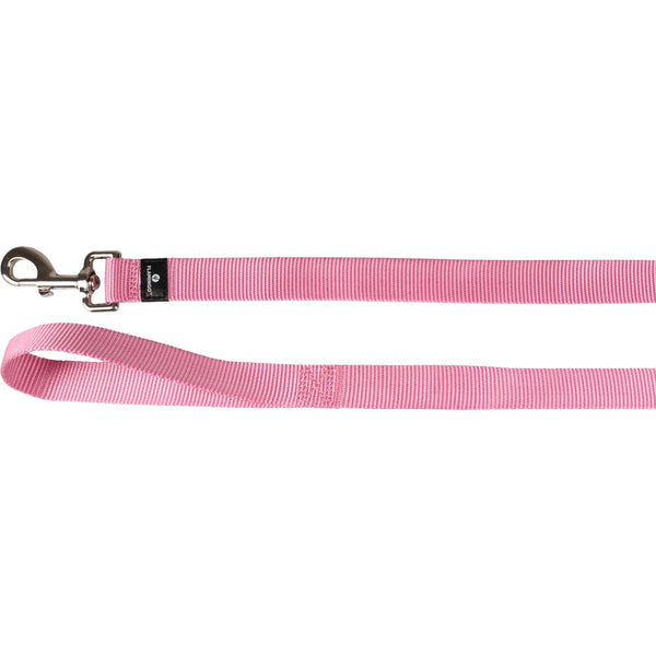 Laisse ziggi rose 100cm 25mm