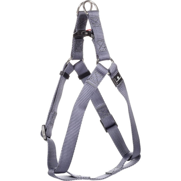 Harnais step & go ziggi bleu granit m 35-60cm 20mm