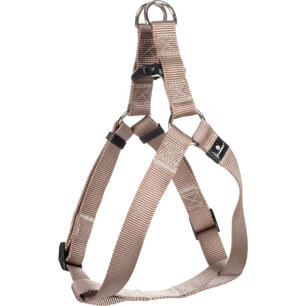 Harnais step & go ziggi taupe l 40-70cm 25mm