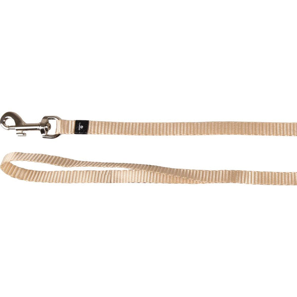 Laisse ziggi beige 100cm 10mm