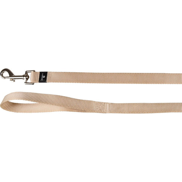 Laisse ziggi beige 100cm 20mm