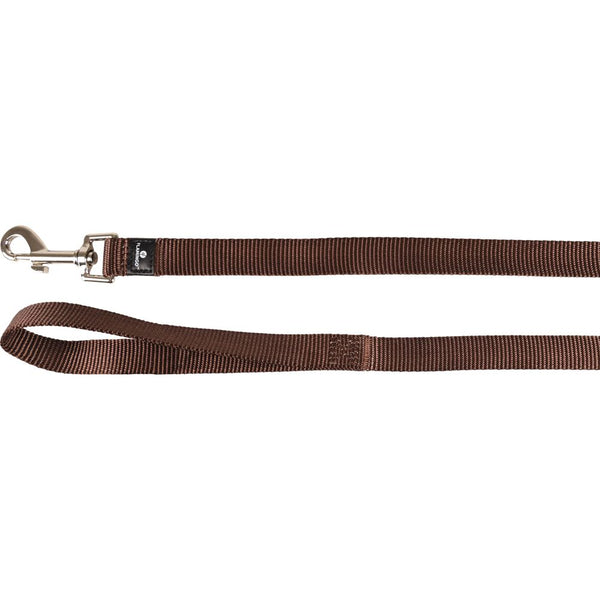 Laisse ziggi brun 100cm 20mm