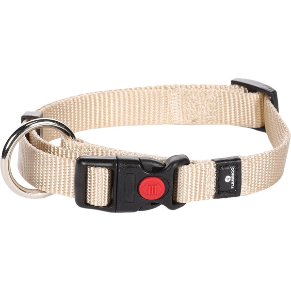 Collier ziggi beige s 30-45cm 15mm