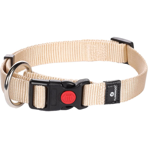 Collier ziggi beige m 40-55cm 20mm