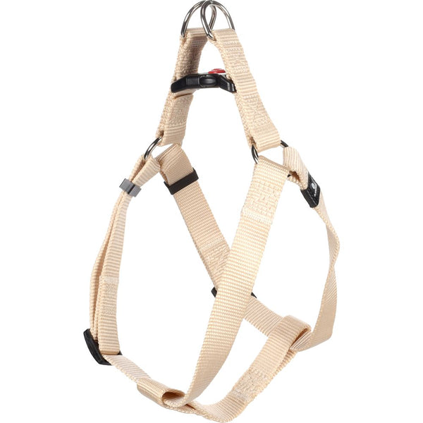 Harnais step & go ziggi beige m 35-60cm 20mm