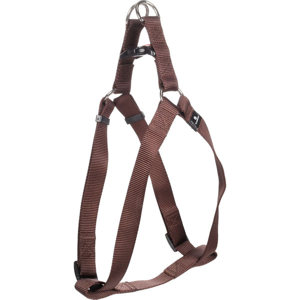 Harnais ziggi brun xl 60-90cm 25mm