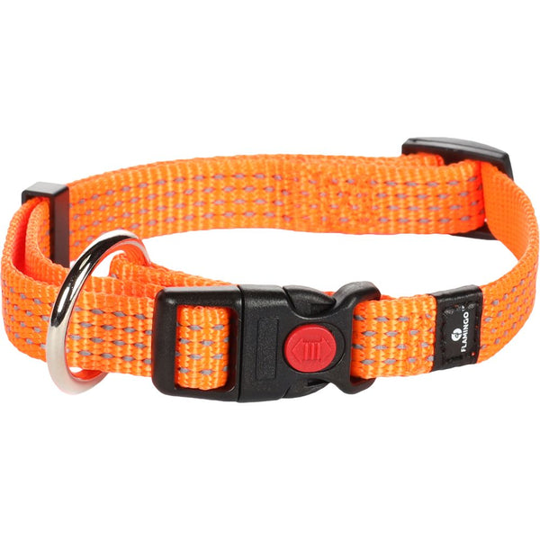 Collier len orange s 30-45cm 15mm