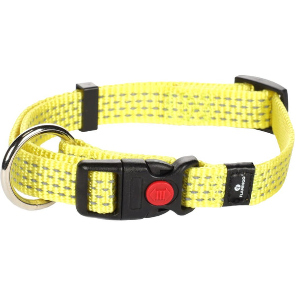 Collier len jaune s 30-45cm 15mm