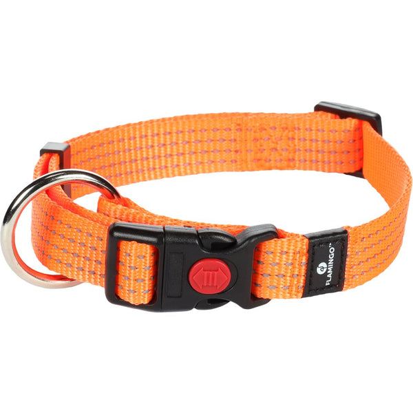 Collier len orange m 40-55cm 20mm