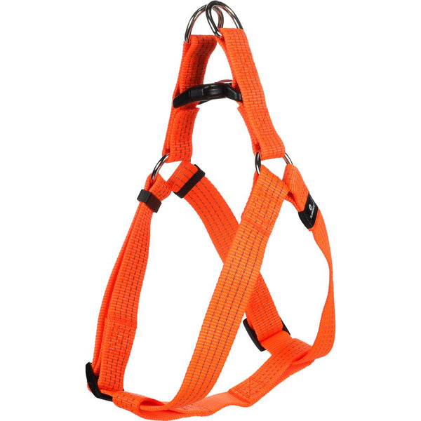 Harnais step & go len orange l 40-70cm 25mm