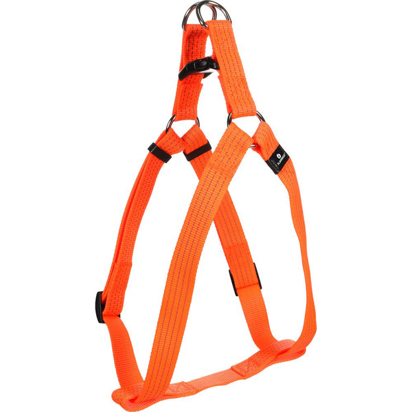 Harnais step & go len orange xl 60-90cm 25mm