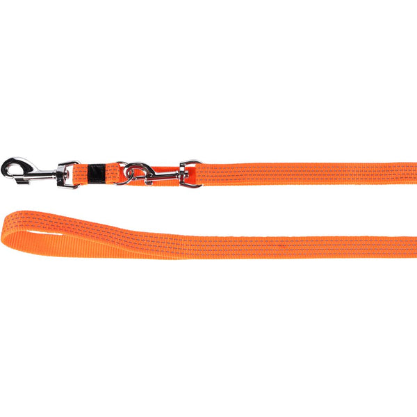 Laisse d'entraînement len orange 200cm 20mm