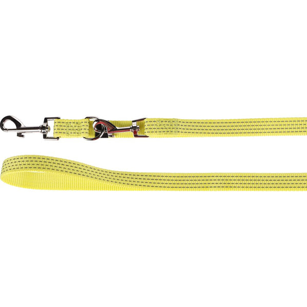 Laisse d'entraînement len jaune 200cm 20mm