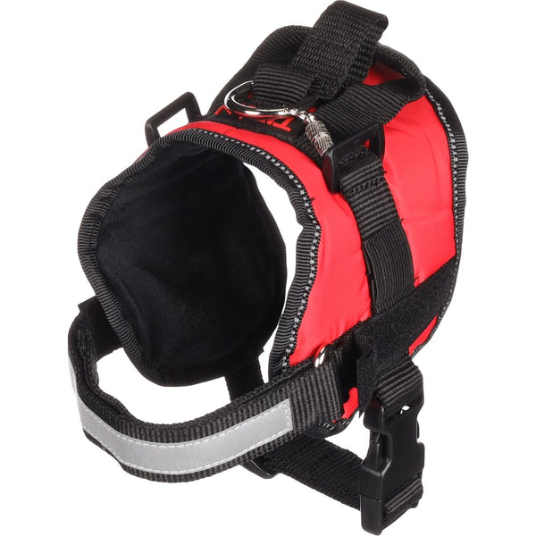 Harnais titan rouge s 44-50cm 25mm