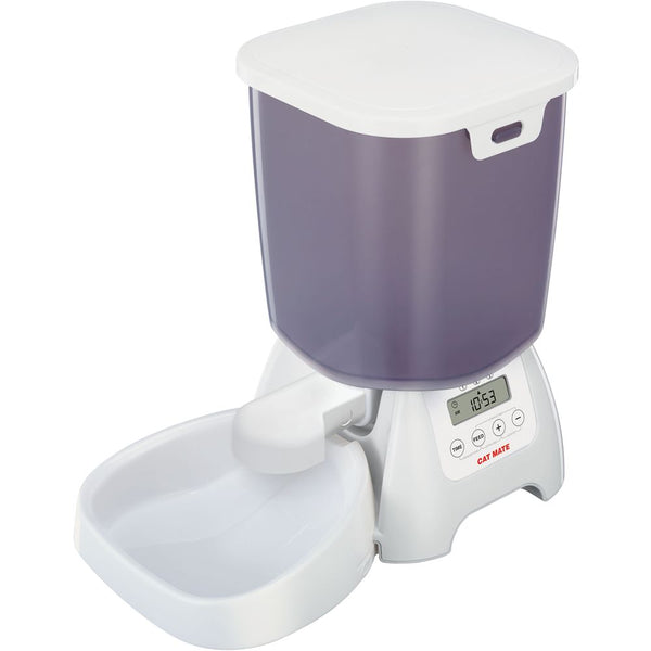 Catmate autom. dry food pet feeder