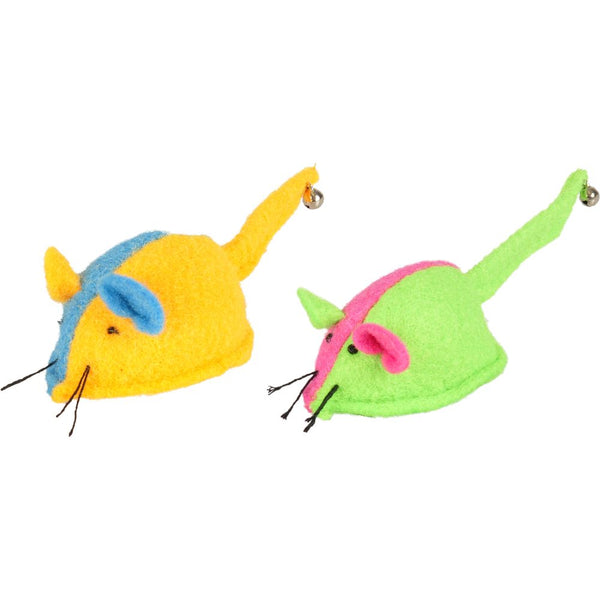 Viny jou chat souris avec clochette ass