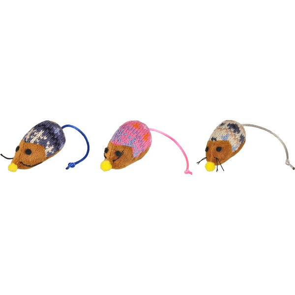 Jchat mohaire souris 3pcs