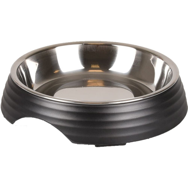 Gamelle chat aschau striee noir mat 160ml