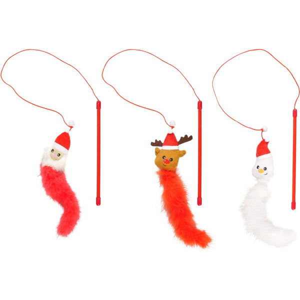 Noël jchats canne a peche doni b.de neige+père noël+renne rouge-bl.ass