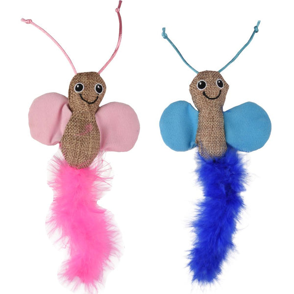 Jchat papillon afra 27cm assortiment