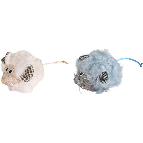 Jchat rizzo souris avec clochette 8,5cm assortiment