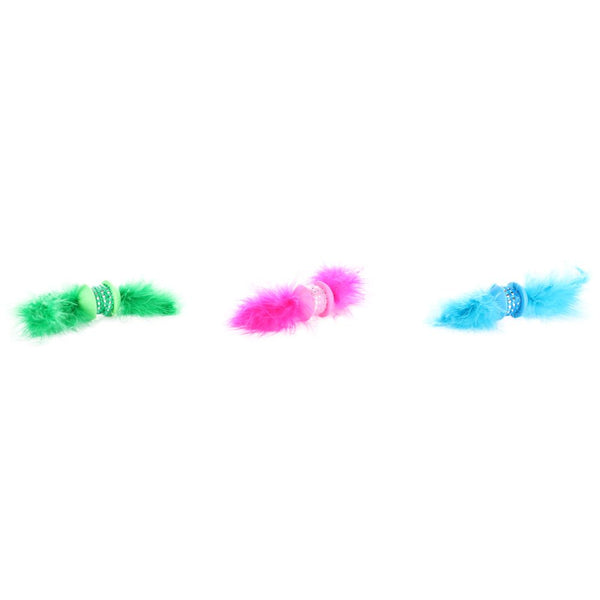 Jchat howi rôle avec plumes assortiment